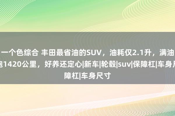 一个色综合 丰田最省油的SUV，油耗仅2.1升，满油能跑1420公里，好养还定心|新车|轮毂|suv|保障杠|车身尺寸